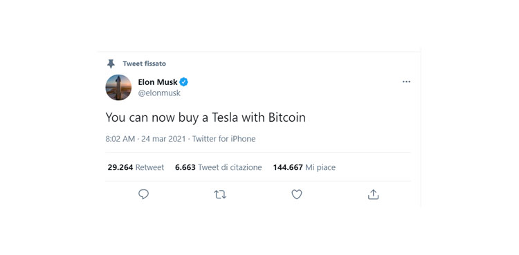 bitcoin tesla